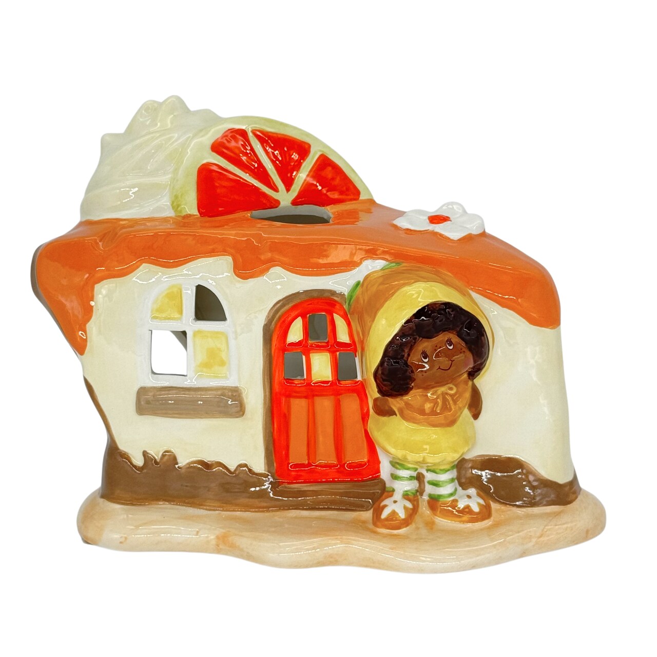 Blue Sky Clayworks: Strawberry Shortcake Orange Blossom Dessert Candle House